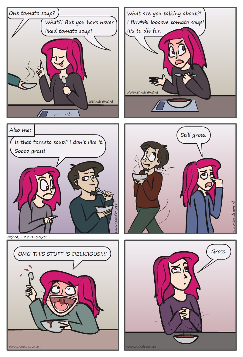 U never liked it - comic