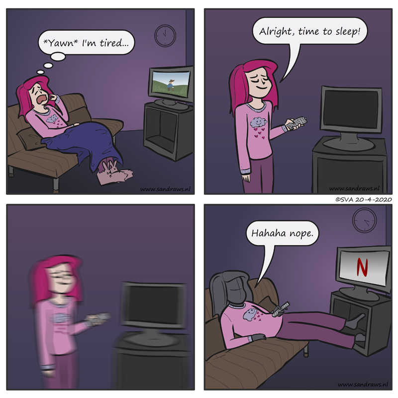time to sleep - comic