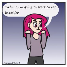 trying to eat healthier - hokje1