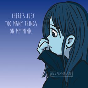 on my mind - illustratie